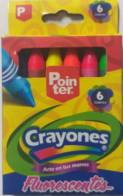 Crayones Pointer Fluorescentes