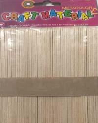 Palitos de paletas medianos Craf color crema